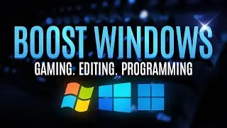 Boost Windows for MAXIMUM Performance! (FREE)