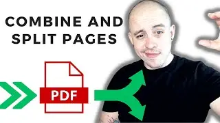 Combine and Split pages in a PDF Adobe Acrobat Pro