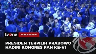 Prabowo Hadiri Penutupan Kongres ke VI PAN | Kabar Hari Ini tvOne