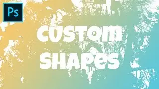 SECRET PHOTOSHOP TOOL?!? | CUSTOM SHAPES