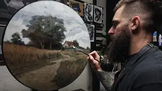 "Whispers of Wheat" - Oil Painting Timelapse