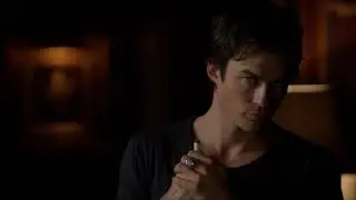 Damon Finds Out Elena And Stefan Are Having Visions Of Each Other - The Vampire Diaries 5x18 Scene