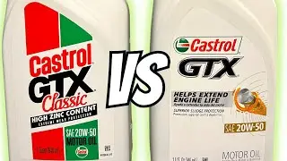 Is more ZINC better? CASTROL GTX vs CASTROL GTX Classic