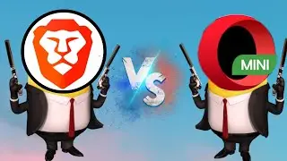 Opera mini vs Brave browser Speed test with countdown !! World fastest browser !! 🌟 BATTLE :- 10