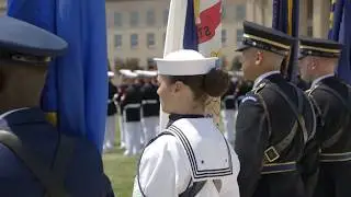 Ceremony for the Secretary of Defense Mark Esper