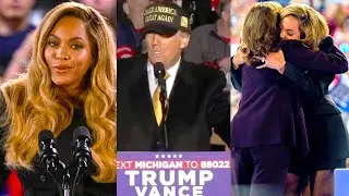 Trump Reacts To Beyonce's Attendance At Kamala's Rally