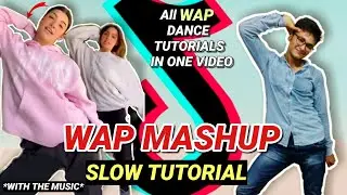 Full WAP Mashup Tiktok Dance Tutorial (ALL IN ONE VIDEO) | Step by Step Tutorial