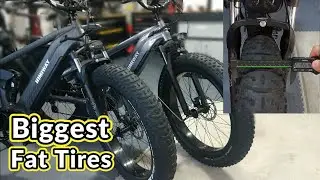 Fattest Fat Tire Ebike -  4.8 & 4.9in Tires