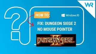 FIX: Dungeon Siege 2 no mouse pointer