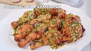 POLLO EN MANTEQUILLA DE AJO PARMESANO