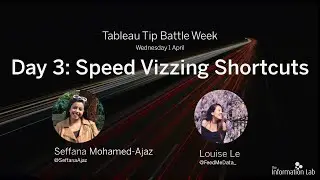 Day 3: Tableau Tip Battle Week - Speed Vizzing Shortcuts