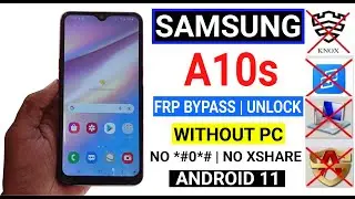 100% Tested!!! Samsung A10s Frp Bypass | A10s Frp Fix Something Went Wrong Without Alliance Shield