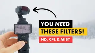 DJI Osmo Pocket 3: In-depth Review of the Freewell ND, CPL & Mist Filters for Cinematic Footage