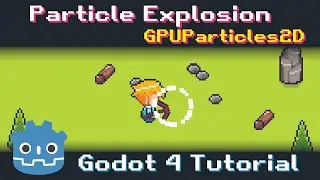 Particle Explosion Effect on Resource Node Depletion - Godot 4 Tutorial