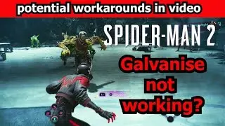 Spider-Man 2 Galvanize not working? Here are some potential workarounds