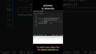 Interview Challenge # 90 || Does JS Follow BODMAS 