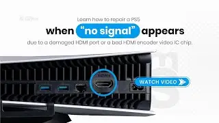 PS5 HDMI and HDMI Encoder Video Output IC Repair(No signal)