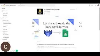 HR candidate Search Demo - G Suite Marketplace