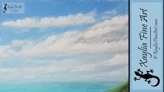 Tutorial: How to draw puffy and wispy clouds in coloured pencils