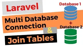 Laravel Multi Database Connection and Join Tables