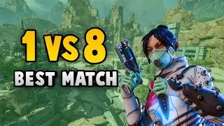 BEST MATCH GAMEPLAY WITH FLATLINE + R-301 | MASTER RANK SOLO Vs SQUAD