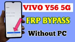 Vivo Y56 5G Frp Bypass | Vivo Y56 Google Account Unlock