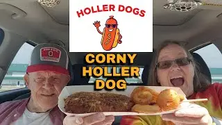 Holler Dogs **Food Truck** Corny Holler Dog Review #foodreview #foodtruck #columbusohio