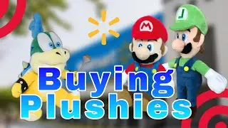 Buying Mario Plushies