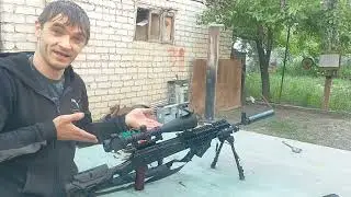 Установка оптики на АК 47.