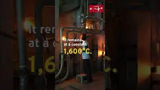 🔥 Producing 600 Tons of Glass Every Hour ⁉️😎 #shorts