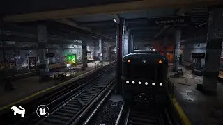 Subway Station Environment / Unreal Engine 5