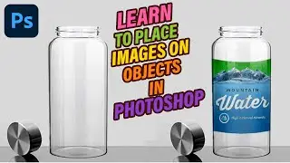How to add image on object in Photoshop 
