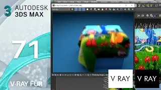 3dsmax Tutorial 71  V ray Fur| Full Course