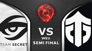 🔴Entity Vs Team Secret Regional Qualifiers | DOTA 2