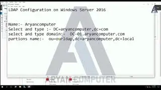 How to Setup Configuration LDAP on Windows Server 2019,LDAP Configuration on Windows Server 2019