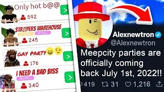 PARTIES ARE COMING BACK TO MEEPCITY!?!?