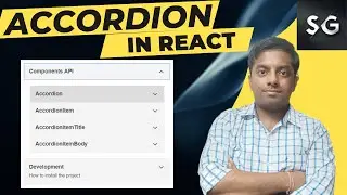 Create Accordion in ReactJs from Scratch | ReactJs Components