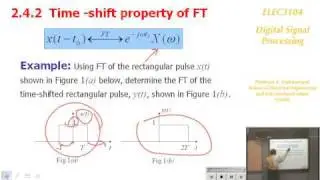 Digital Signal Processing 4: Fourier Representation of Signal - Prof E. Ambikairajah