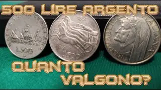 500 Lire Argento - Quanto Valgono Oggi? Caravelle, Dante e Biga