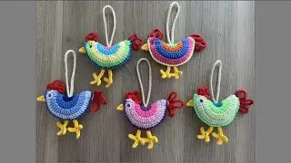 How to crochet a chicken | Master Class | Amigurumi Ring