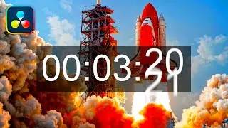 How to Create a Countdown Timer in DaVinci Resolve
