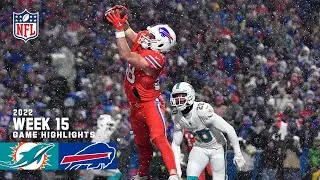 Miami Dolphins vs. Buffalo Bills | 2022 Week 15 Game Highlights