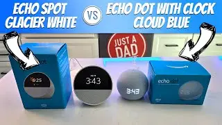 Amazon Echo Spot vs Echo Dot Smart Alarm Clock & Speaker with Alexa Comparison