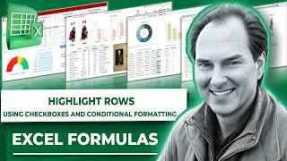 Highlight Rows with Checkboxes and Conditional Formatting | Excel Tip