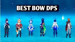 Who is the BEST BOW DPS ?? Yelan vs Tighnari vs lyney ?? [ Genshin impact ]