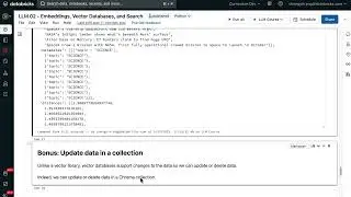 LLM Module 2 - Embeddings, Vector Databases, and Search | 2.8.2 Notebook Demo Part 2