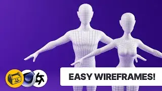 Quick and Effortless Wireframe Renders in Minutes | A Happy Toolbox Tutorial