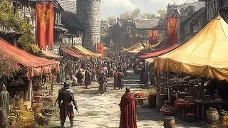 Beautiful Medieval Music and Celtic Fantasy Music - Medieval folk Music, Medieval Market, NO ADS