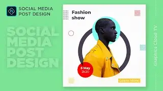 How to design Social Media banner in Photoshop