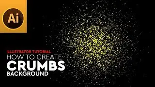 How to Create Crumbs Abstract Background Design in Adobe Illustrator